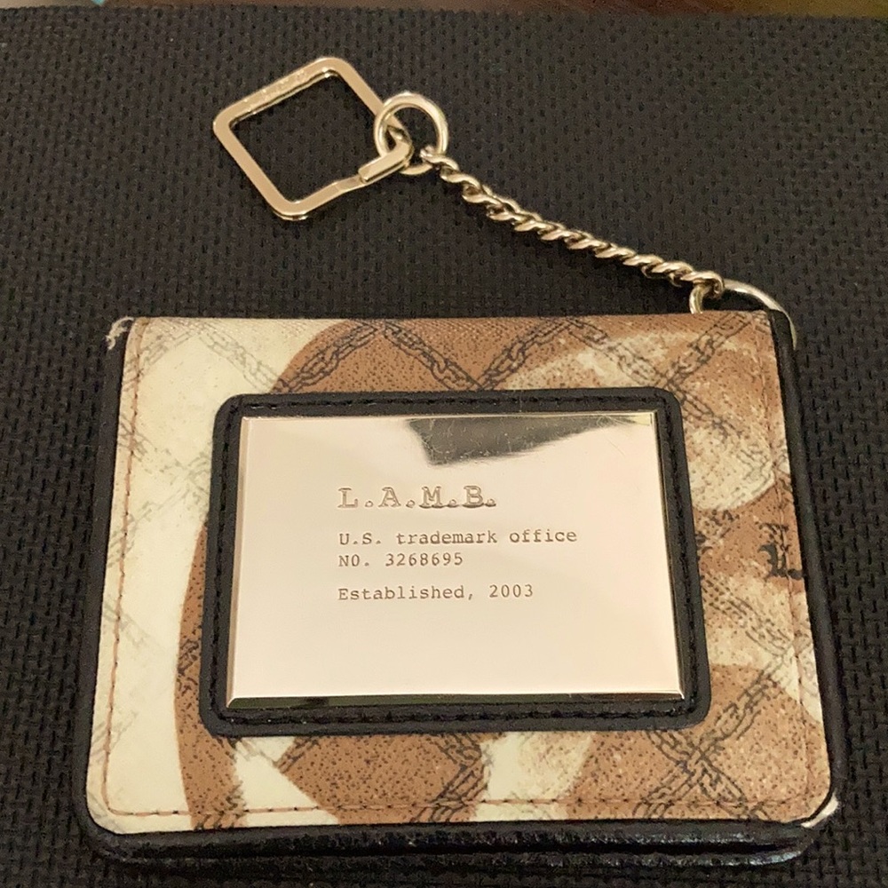 LAMB wallet & Key Fob 🤎🖤